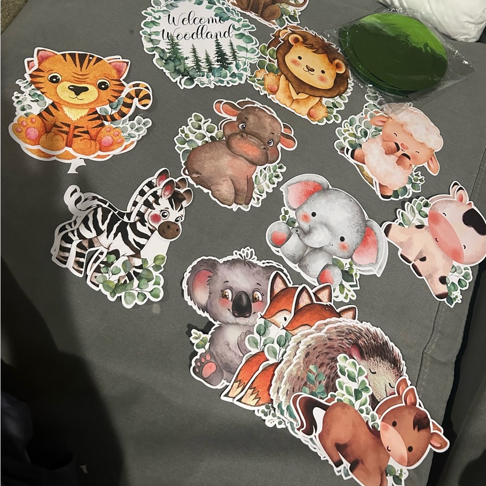 Cute Animal decoration set